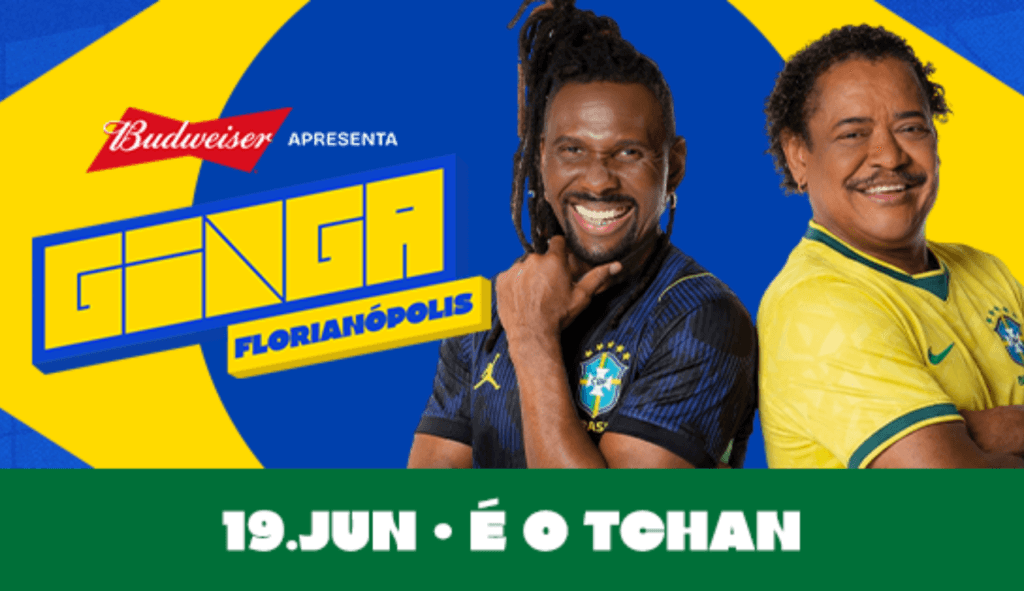 GINGA FLORIPA - 19/06 | BRASIL E HAITI