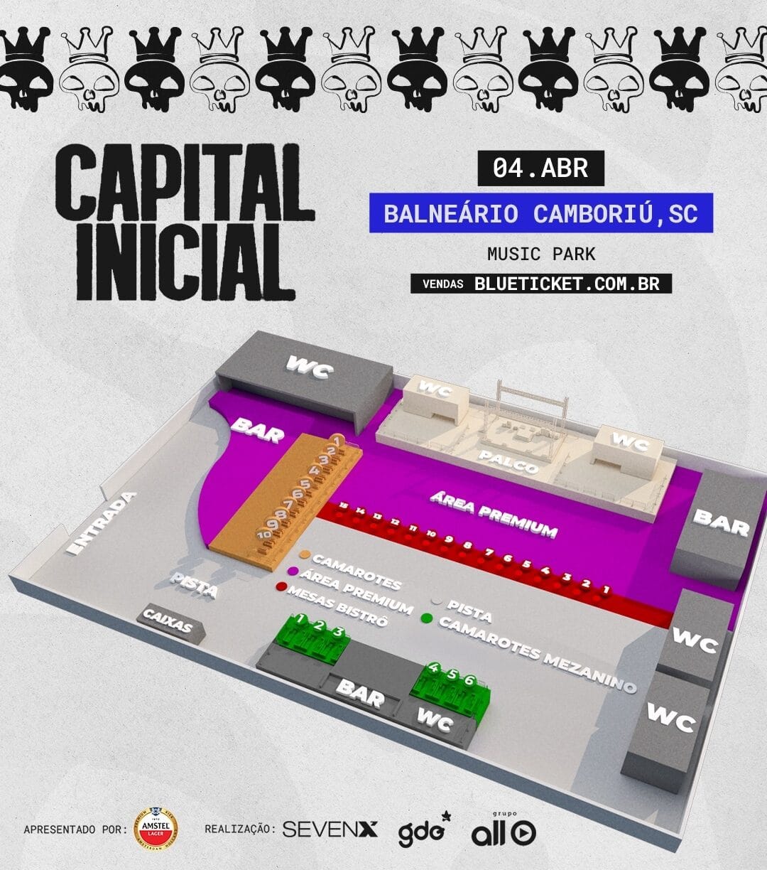 CAPITAL INICIAL | Balneário Camboriú - SC