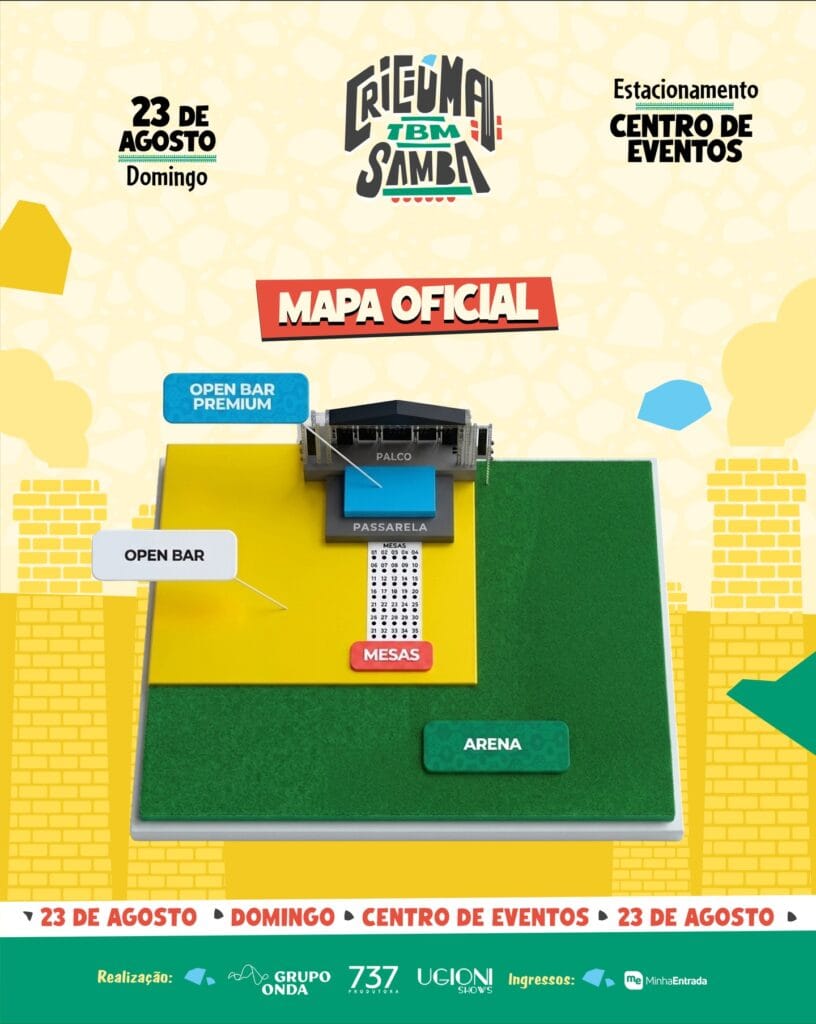 CRICIUMA TAMBEM SAMBA