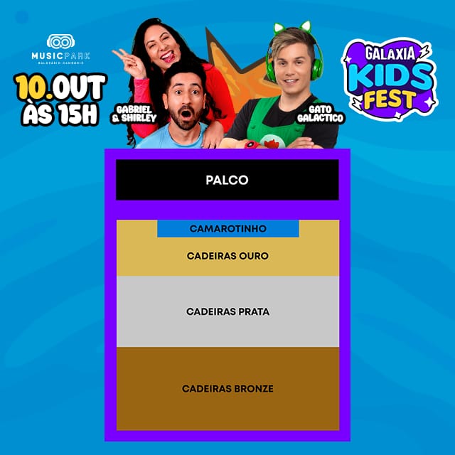  Galaxia Kids Fest | GATO GALÁCTICO + GABRIEL & SHIRLEY